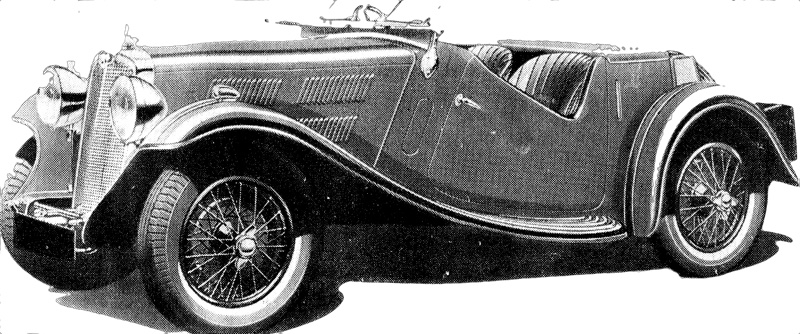 1936 Triumph Southern Cross Sports Two-Seater